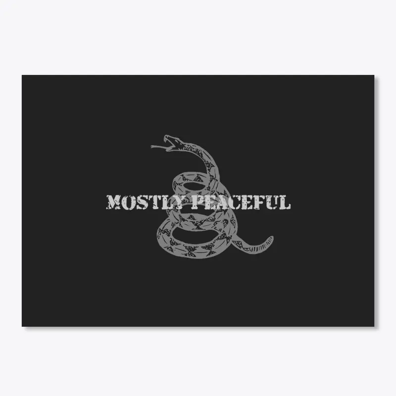 Mostly peaceful snake